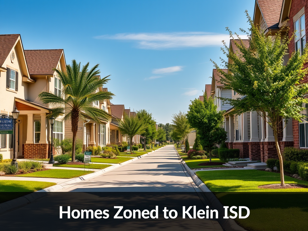 Homes Zoned to Klein ISD